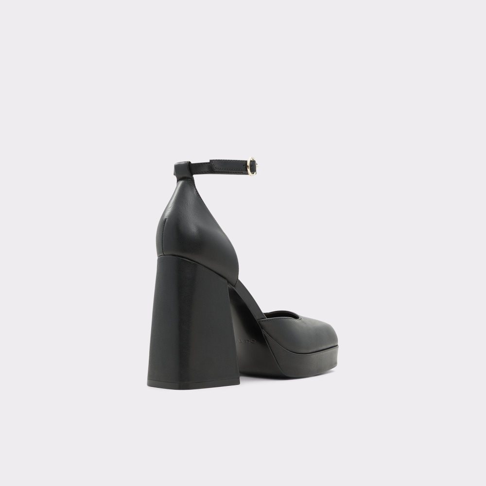 Női Aldo Emjay Heeled Mary Janes - Cup sole Platform Cipő Fekete | 754-ABKRPL