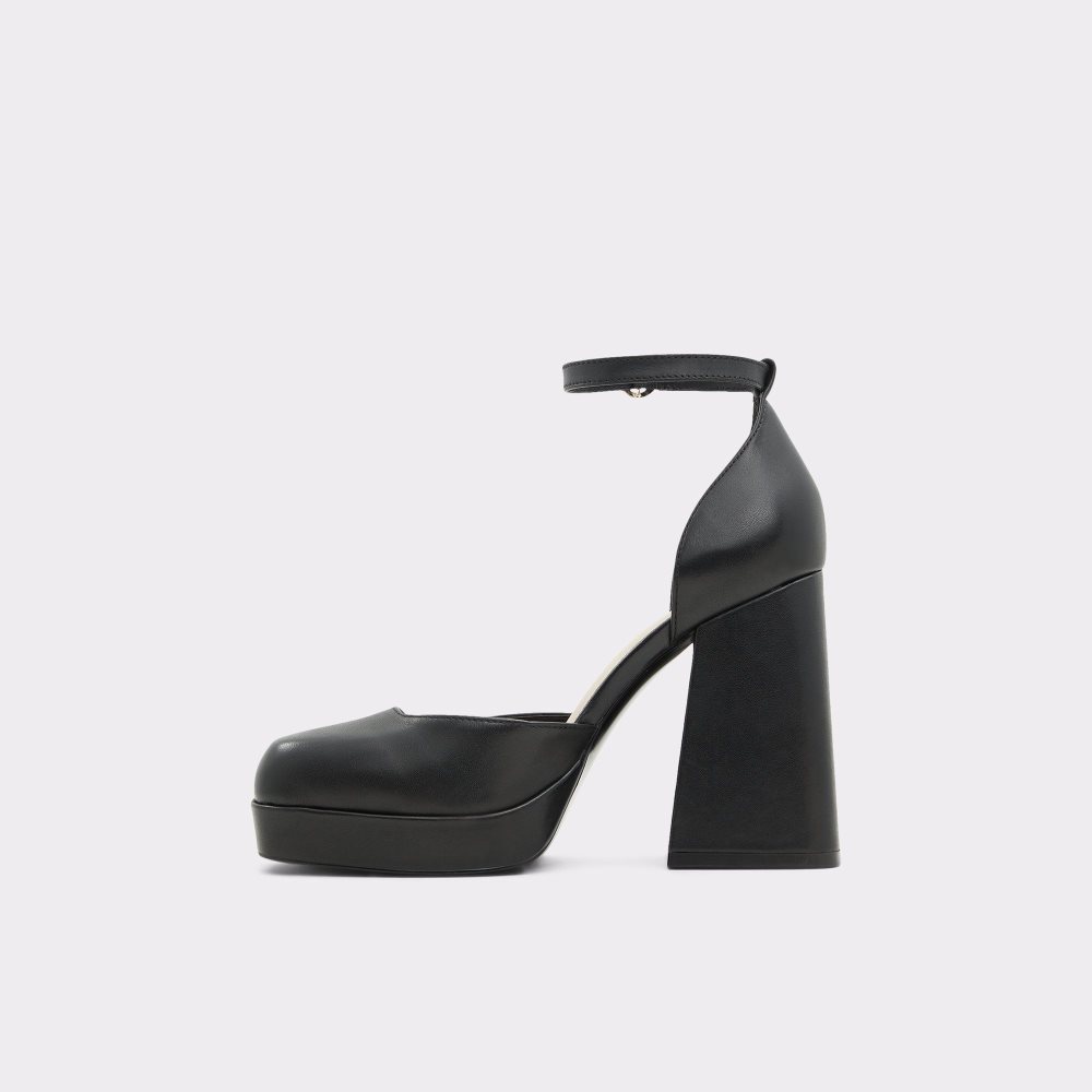 Női Aldo Emjay Heeled Mary Janes - Cup sole Platform Cipő Fekete | 754-ABKRPL