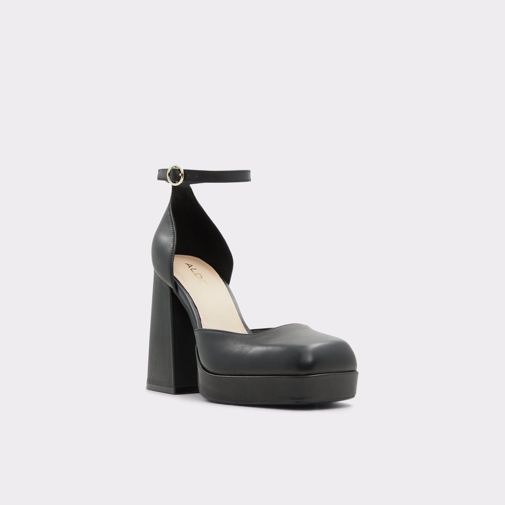 Női Aldo Emjay Heeled Mary Janes - Cup sole Platform Cipő Fekete | 754-ABKRPL