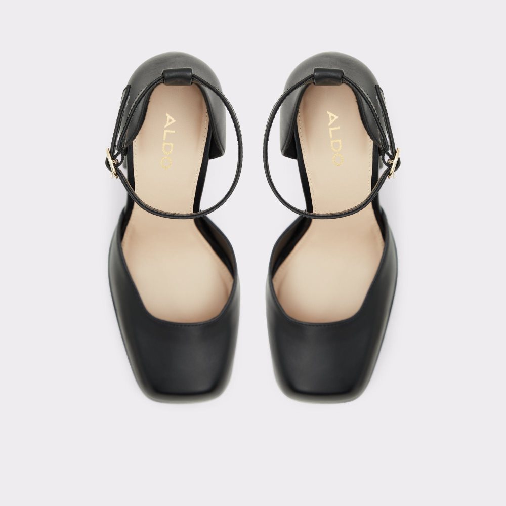 Női Aldo Emjay Heeled Mary Janes - Cup sole Platform Cipő Fekete | 754-ABKRPL