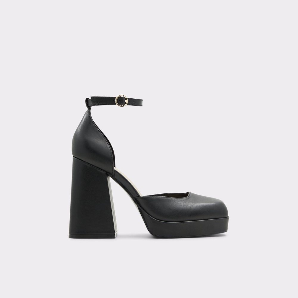 Női Aldo Emjay Heeled Mary Janes - Cup sole Platform Cipő Fekete | 754-ABKRPL
