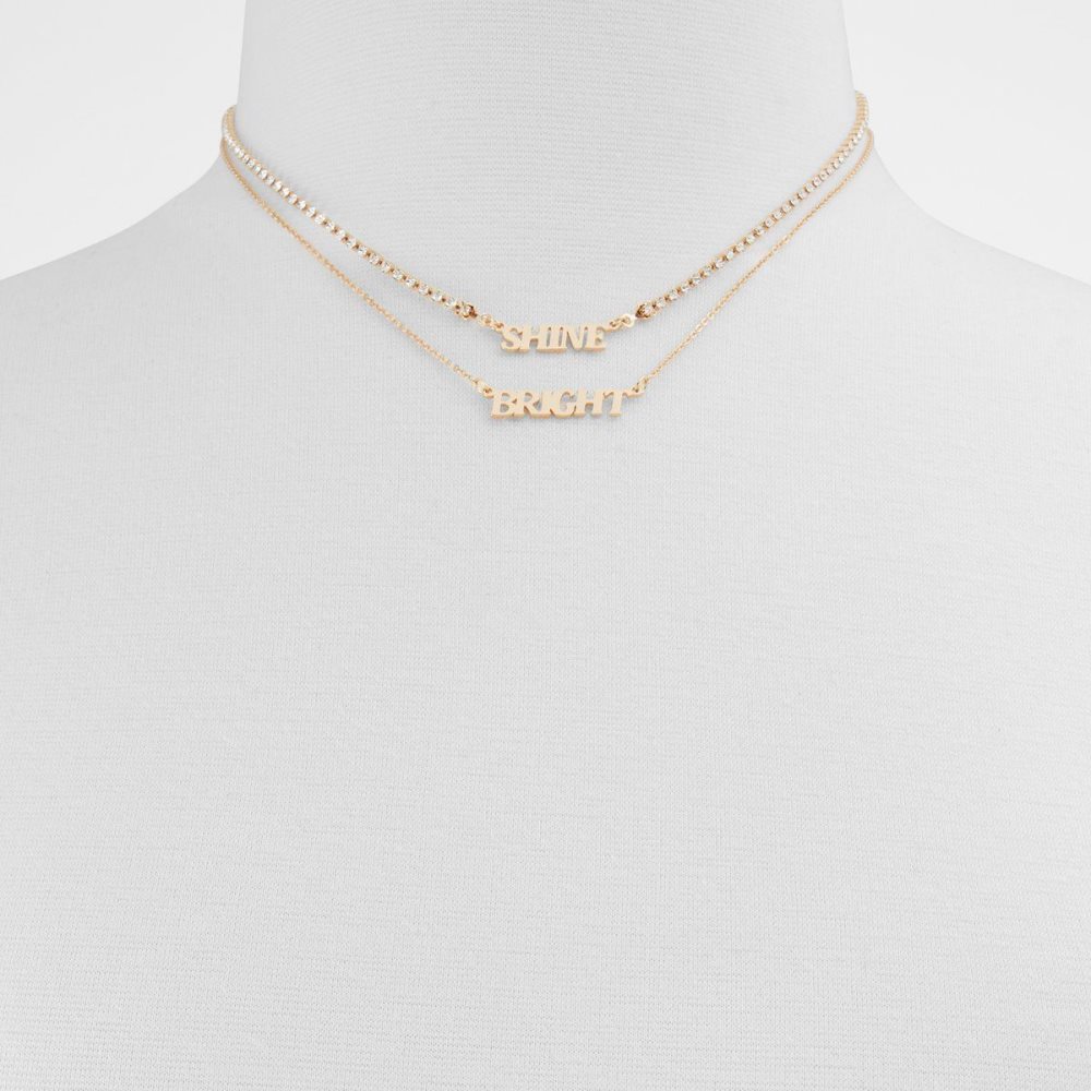 Női Aldo Ferin Necklace Nyakláncok Arany | 472-WVTYDE