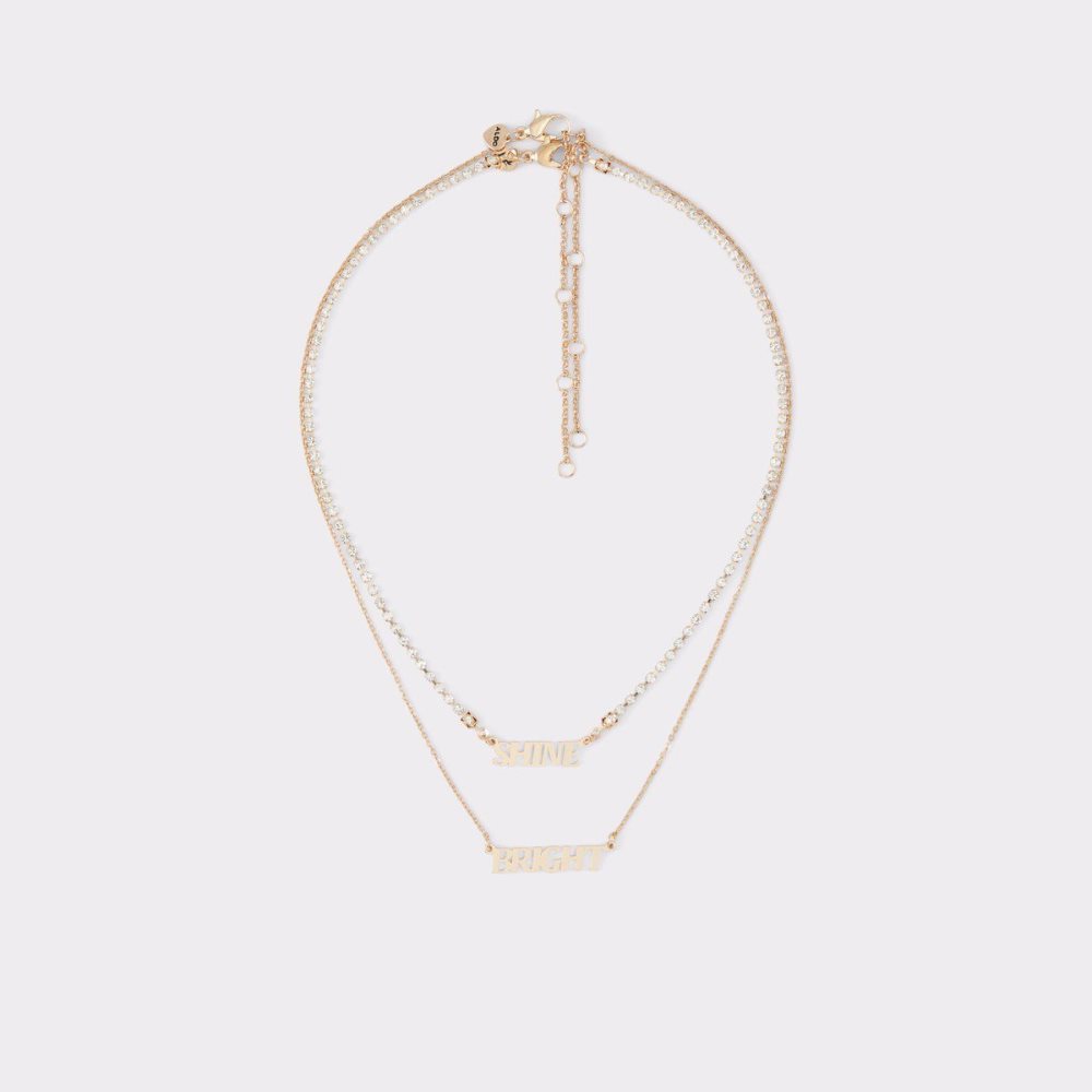 Női Aldo Ferin Necklace Nyakláncok Arany | 472-WVTYDE