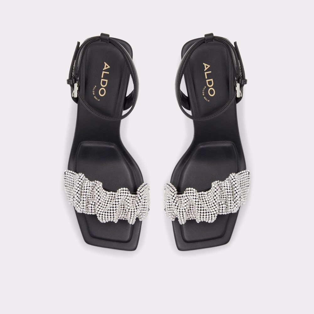 Női Aldo Floria Heeled sandal Magassarkú Fekete | 709-XCWTEL