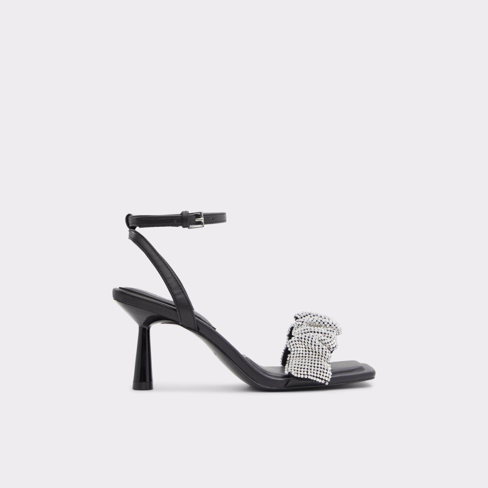 Női Aldo Floria Heeled sandal Magassarkú Fekete | 709-XCWTEL
