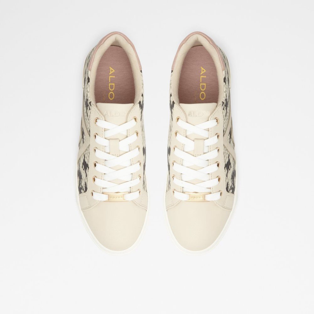 Női Aldo Fran Sneaker Sportcipő Bézs | 197-WCUDVK