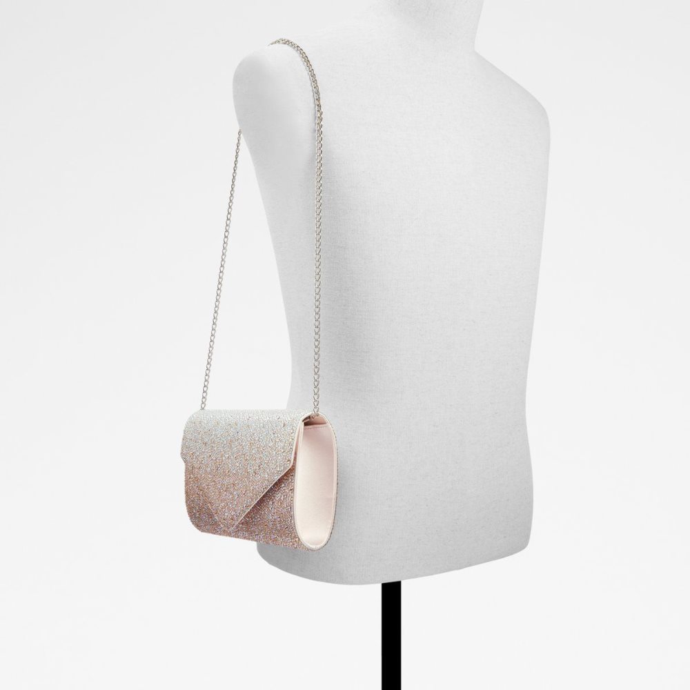 Női Aldo Geaven Clutch Clutch Világos Rózsaszín | 154-XQTIFW