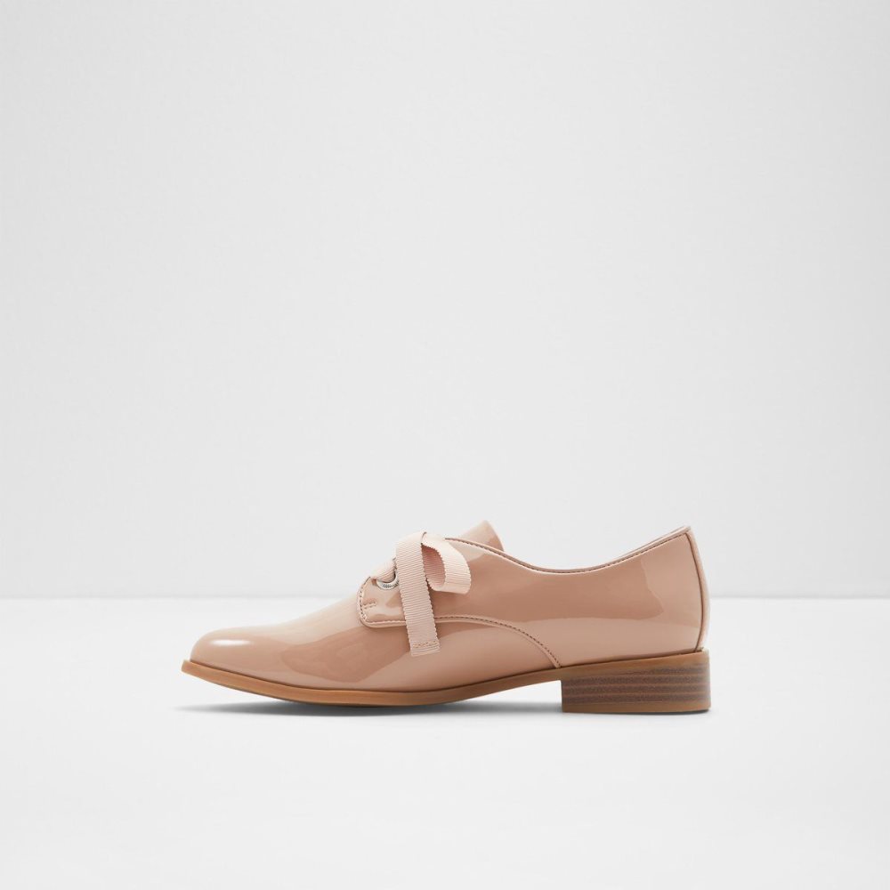 Női Aldo Gemelli Oxford shoe Balerina Cipő Világos Bézs | 948-QDXOHE