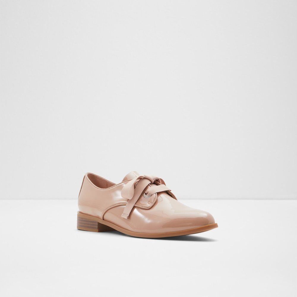 Női Aldo Gemelli Oxford shoe Balerina Cipő Világos Bézs | 948-QDXOHE