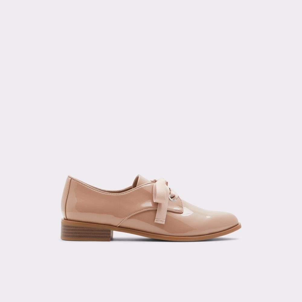 Női Aldo Gemelli Oxford shoe Balerina Cipő Világos Bézs | 948-QDXOHE