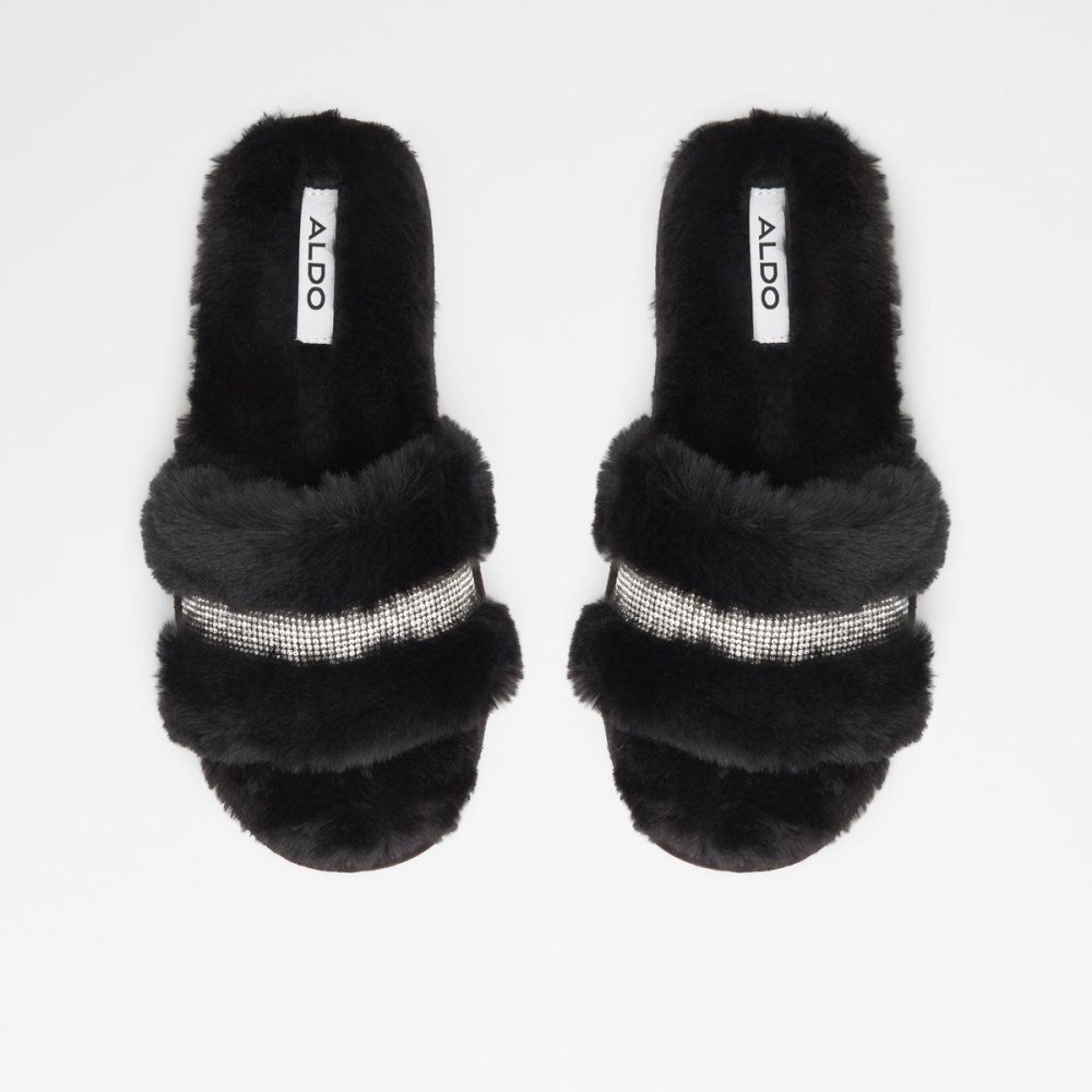 Női Aldo Glardondra Slippers Papucs Fekete | 241-WHRIQV