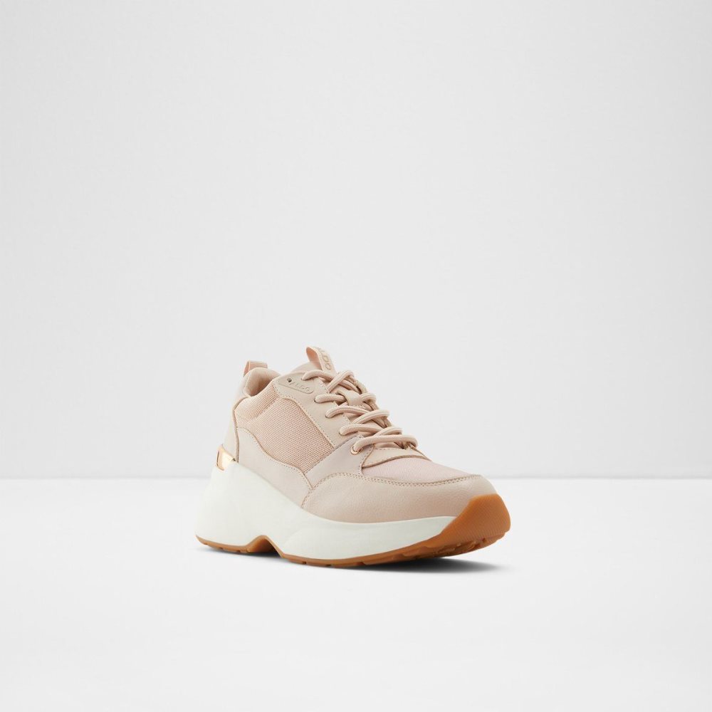 Női Aldo Goodvibes Wedge sneaker - Micro wedge heel Sportcipő Világos Rózsaszín | 416-SGREIF