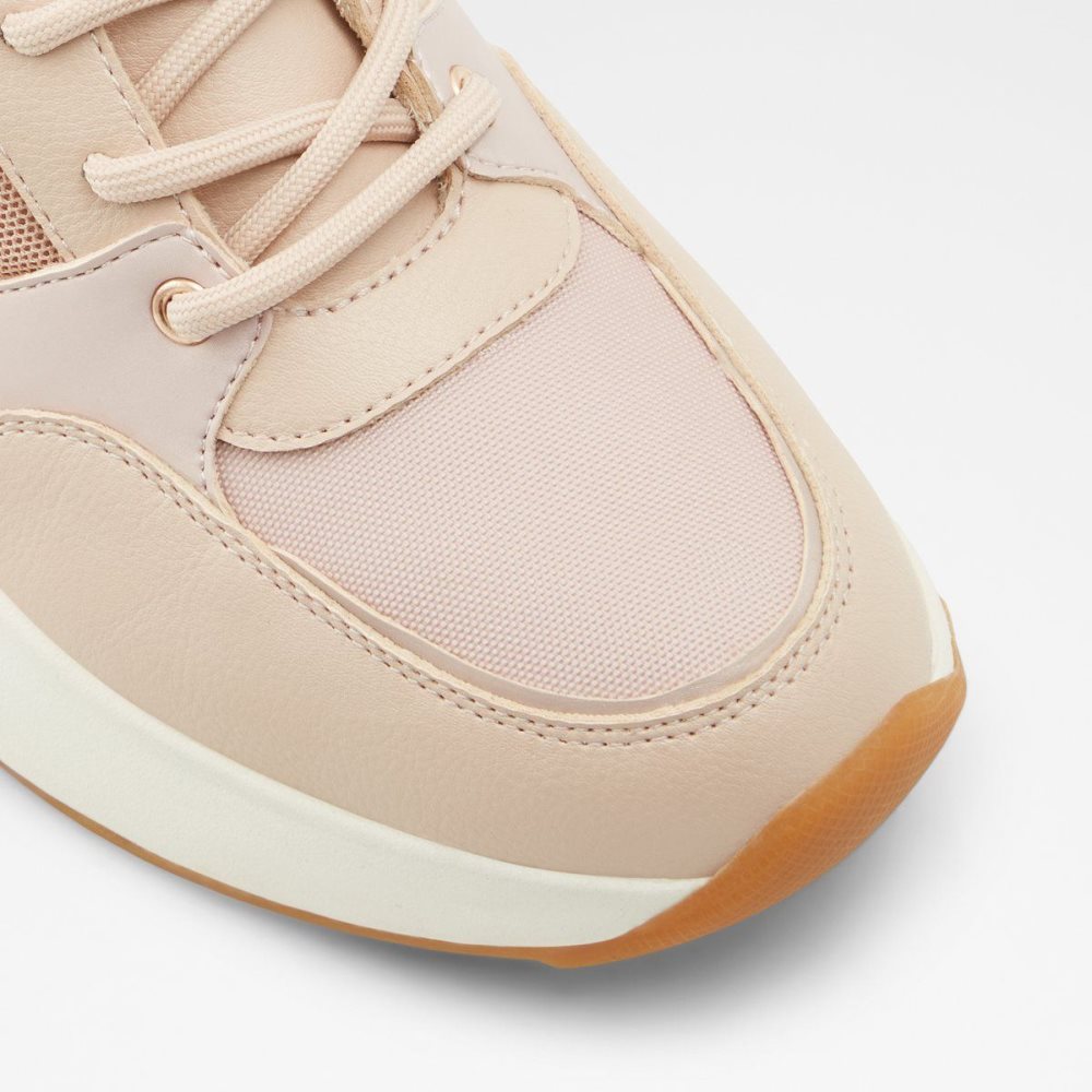 Női Aldo Goodvibes Wedge sneaker - Micro wedge heel Sportcipő Világos Rózsaszín | 416-SGREIF