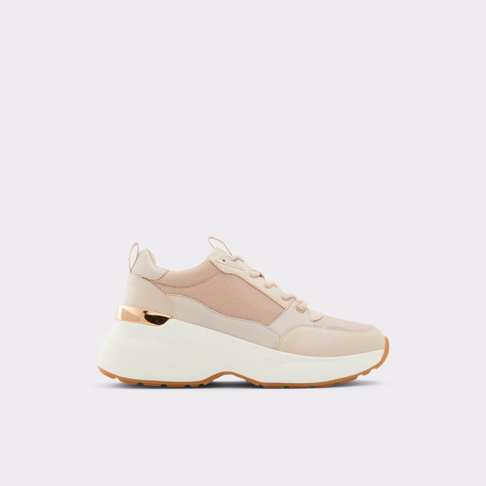 Női Aldo Goodvibes Wedge sneaker - Micro wedge heel Sportcipő Világos Rózsaszín | 416-SGREIF