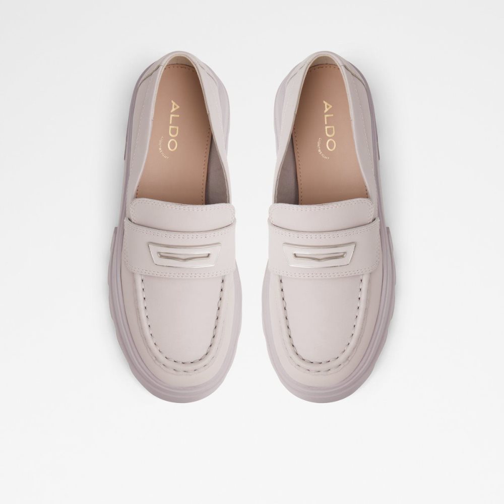 Női Aldo Grandwalk Loafer - Lug sole Loafers Szürke | 713-PBUNQT
