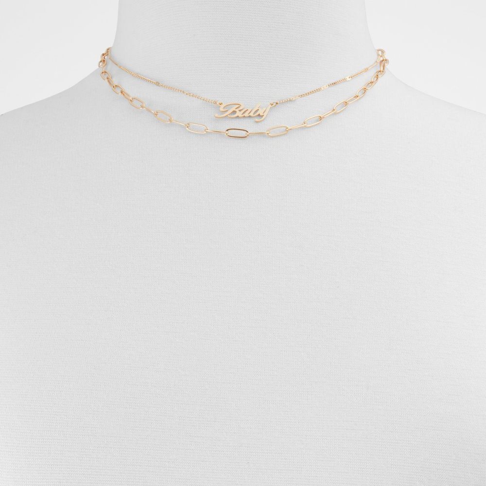 Női Aldo Gurbag Necklace Nyakláncok Arany | 413-ZGPTEC