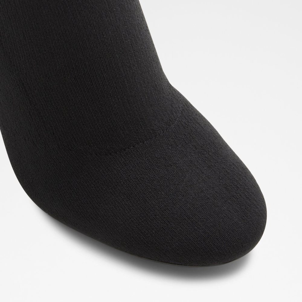 Női Aldo Halobrennon Over-the-knee boot - Stiletto heel Csizma Fekete | 194-RYLAHC