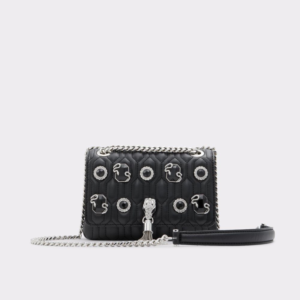 Női Aldo Heirloom Crossbody bag Clutch Fekete | 421-QVRGMT