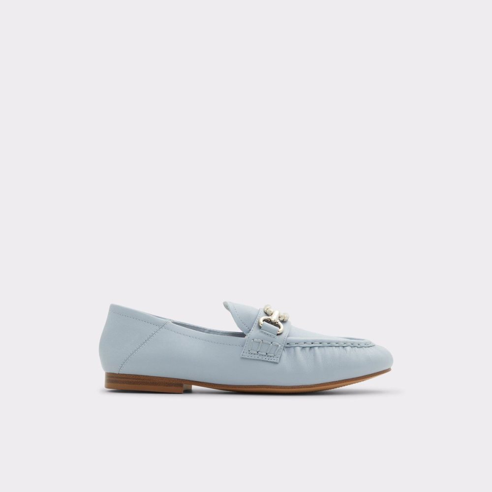 Női Aldo Hellen Loafer Balerina Cipő Világos Kék | 203-HTIORG