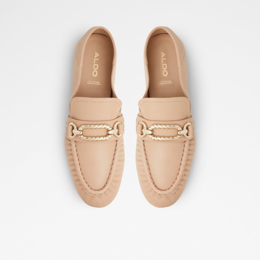 Női Aldo Hellen Loafer Loafers Bézs | 576-NIEZRU