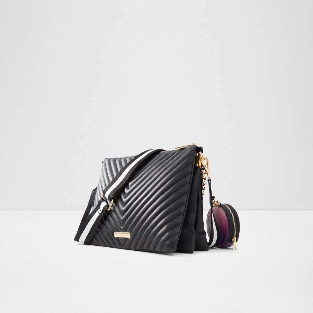 Női Aldo Henie Crossbody bag Crossbody Táska Fekete | 853-ENSWBF