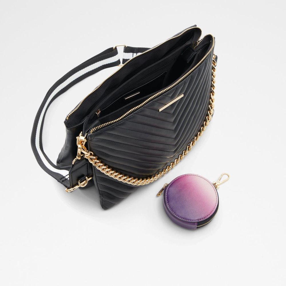 Női Aldo Henie Crossbody bag Crossbody Táska Fekete | 853-ENSWBF
