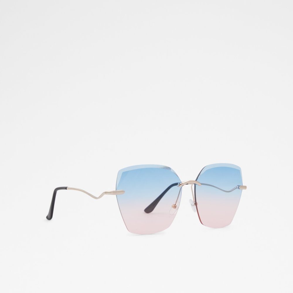 Női Aldo Istada Cat eye sunglasses Napszemüveg Arany | 047-IECUVX
