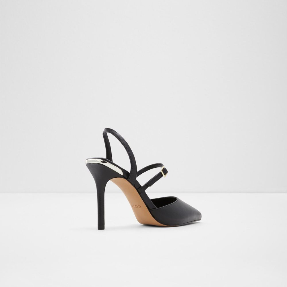 Női Aldo Jeriebaen Strappy heeled shoe - Stiletto heel Magassarkú Fekete | 152-EDXFBS