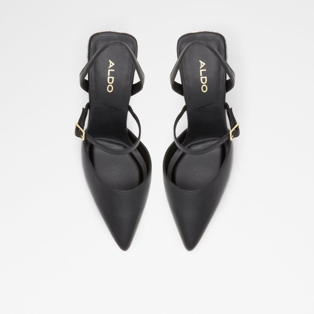 Női Aldo Jeriebaen Strappy heeled shoe - Stiletto heel Magassarkú Fekete | 152-EDXFBS
