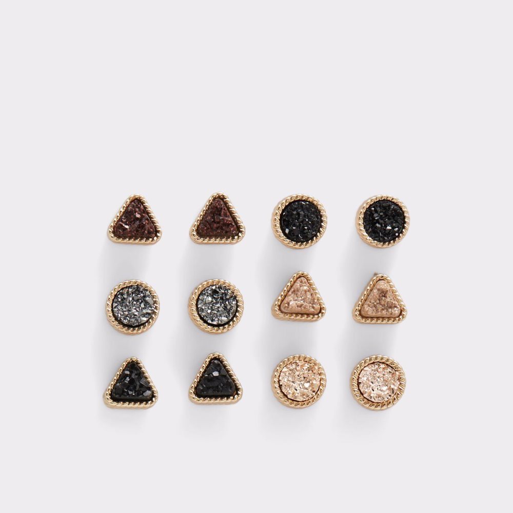 Női Aldo Jeroreweth Earrings Fülbevalók Barna | 356-XJTEWS