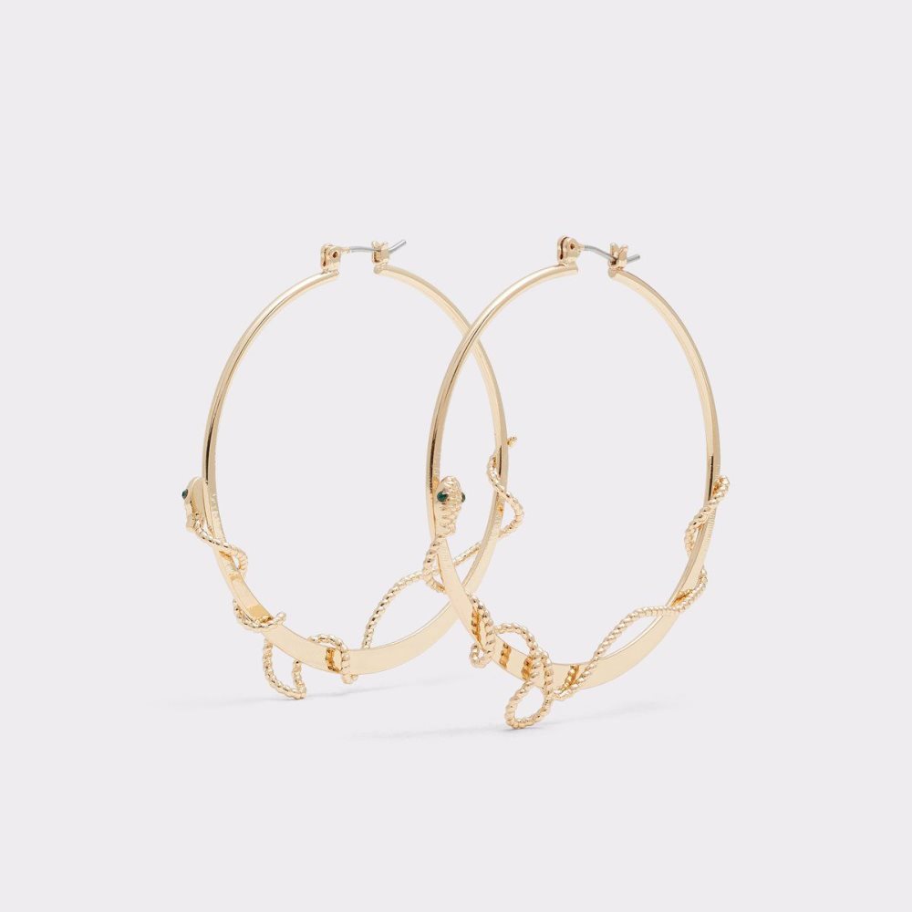 Női Aldo Jessielea Hoop earrings Fülbevalók Sötétzöld | 814-XYWNOC
