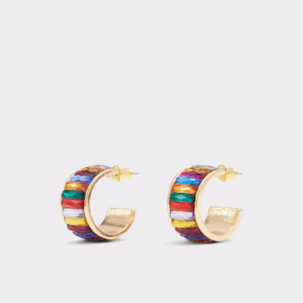 Női Aldo Jessiewey Hoop earrings Fülbevalók Világos | 510-SFZPRT