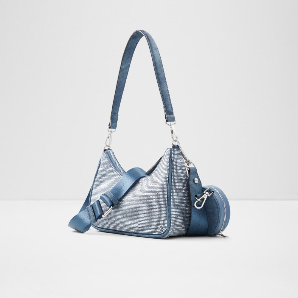 Női Aldo Jojo Shoulder bag Válltáskák Kék | 169-OUIWMJ