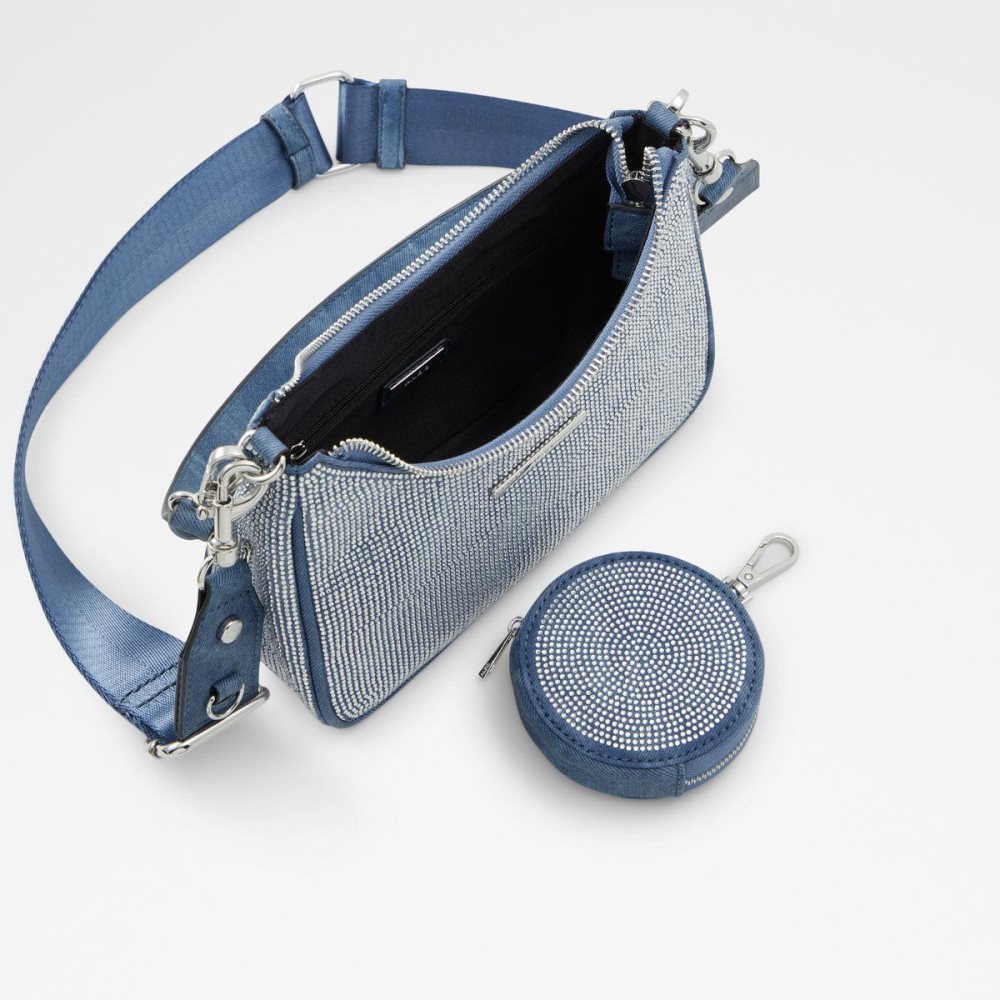 Női Aldo Jojo Shoulder bag Válltáskák Kék | 169-OUIWMJ