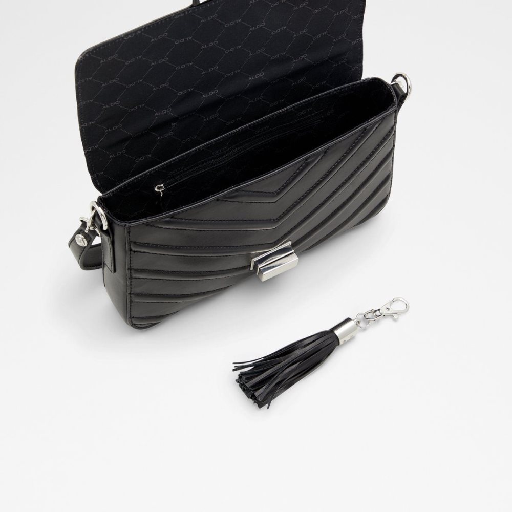 Női Aldo Kaoma Shoulder bag Válltáskák Fekete | 879-WFQGJV