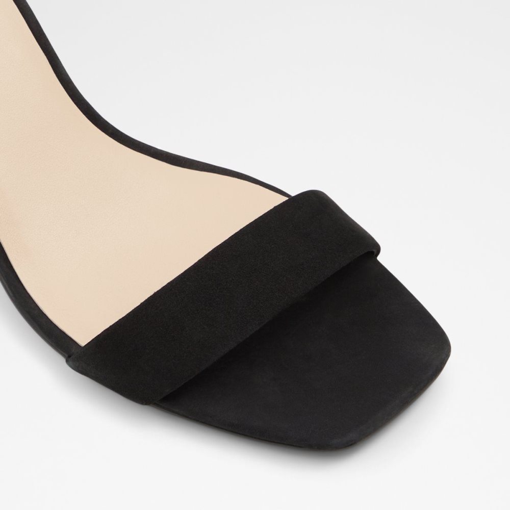 Női Aldo Kedeaviel High heel sandal Blokk Sarkú Cipő Fekete | 509-FLKEIX