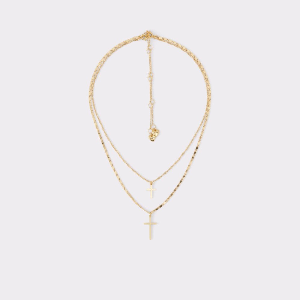 Női Aldo Kedynna Necklace Nyakláncok Arany | 385-RLWCFA