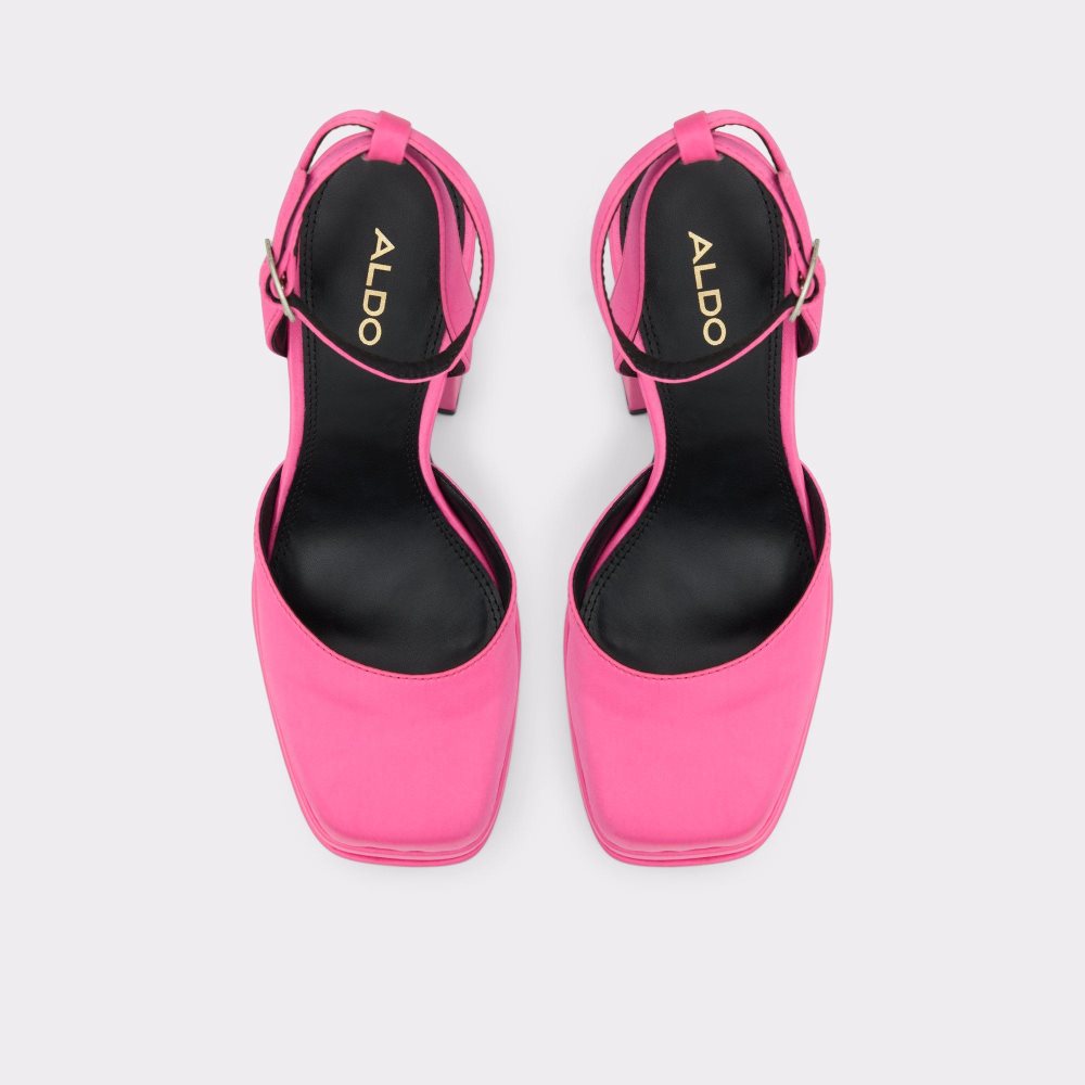 Női Aldo Kersaudy Ankle strap heeled shoe - Plateforme Perfect Pairings Világos Rózsaszín | 921-ELVANU