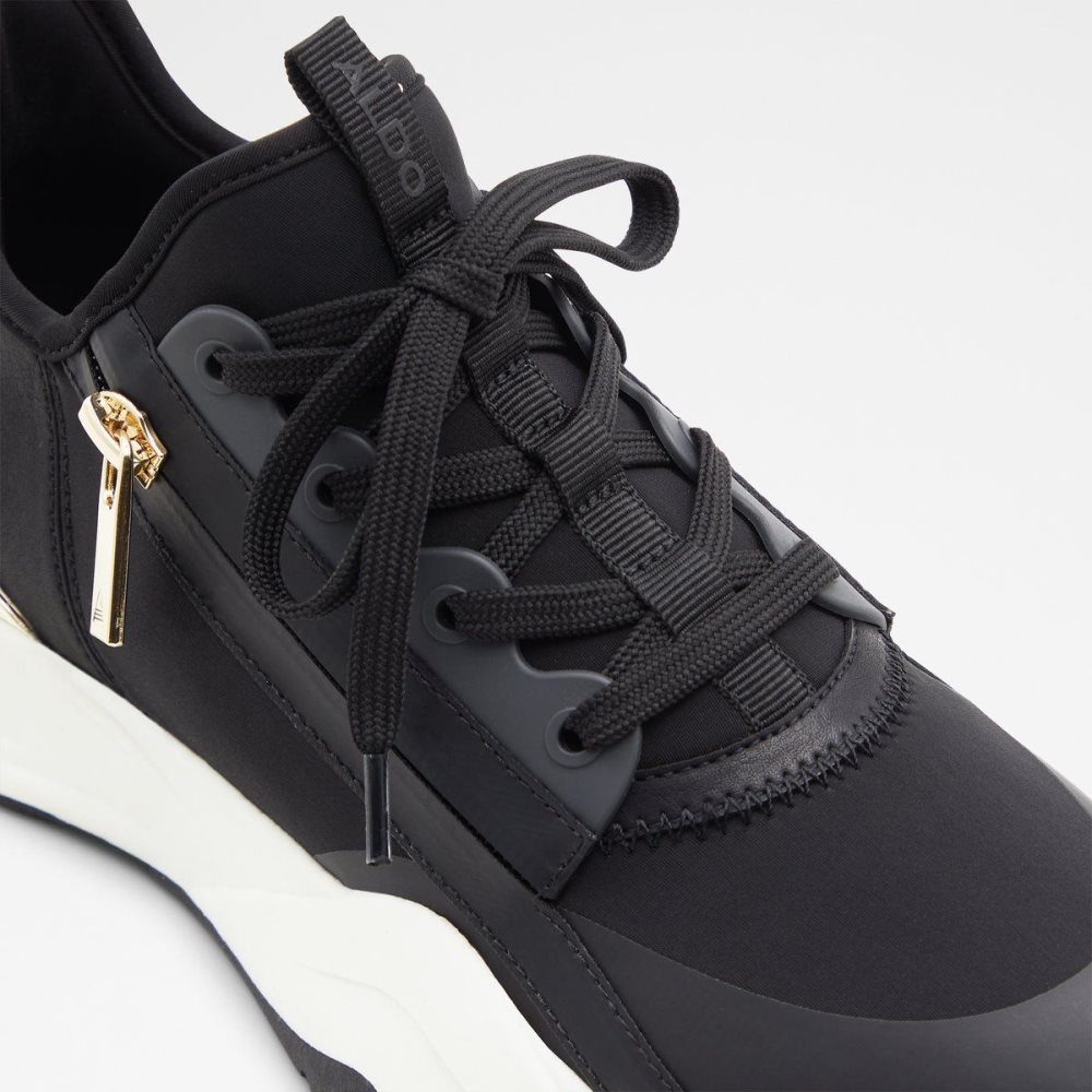 Női Aldo Labedar Wedge sneaker - Jogger sole Sportcipő Fekete | 073-QWSMBI