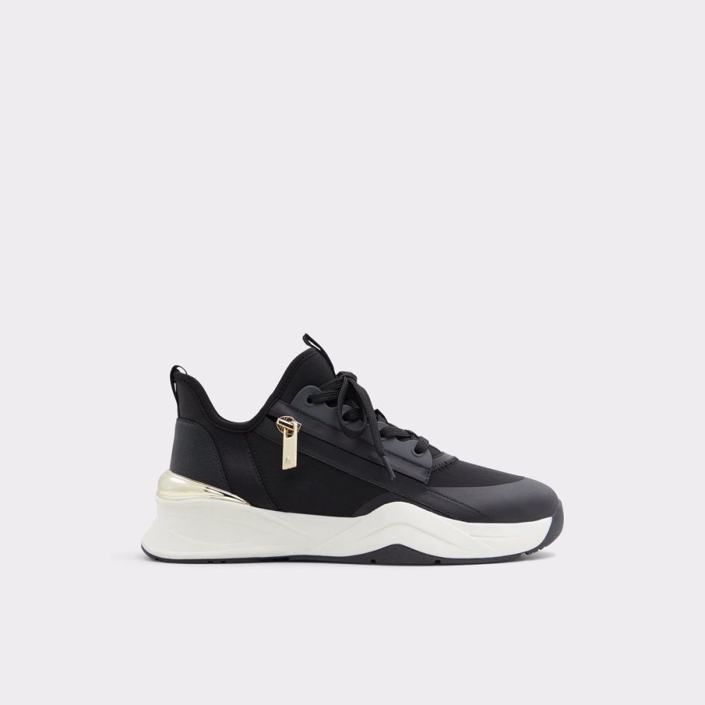 Női Aldo Labedar Wedge sneaker - Jogger sole Sportcipő Fekete | 073-QWSMBI