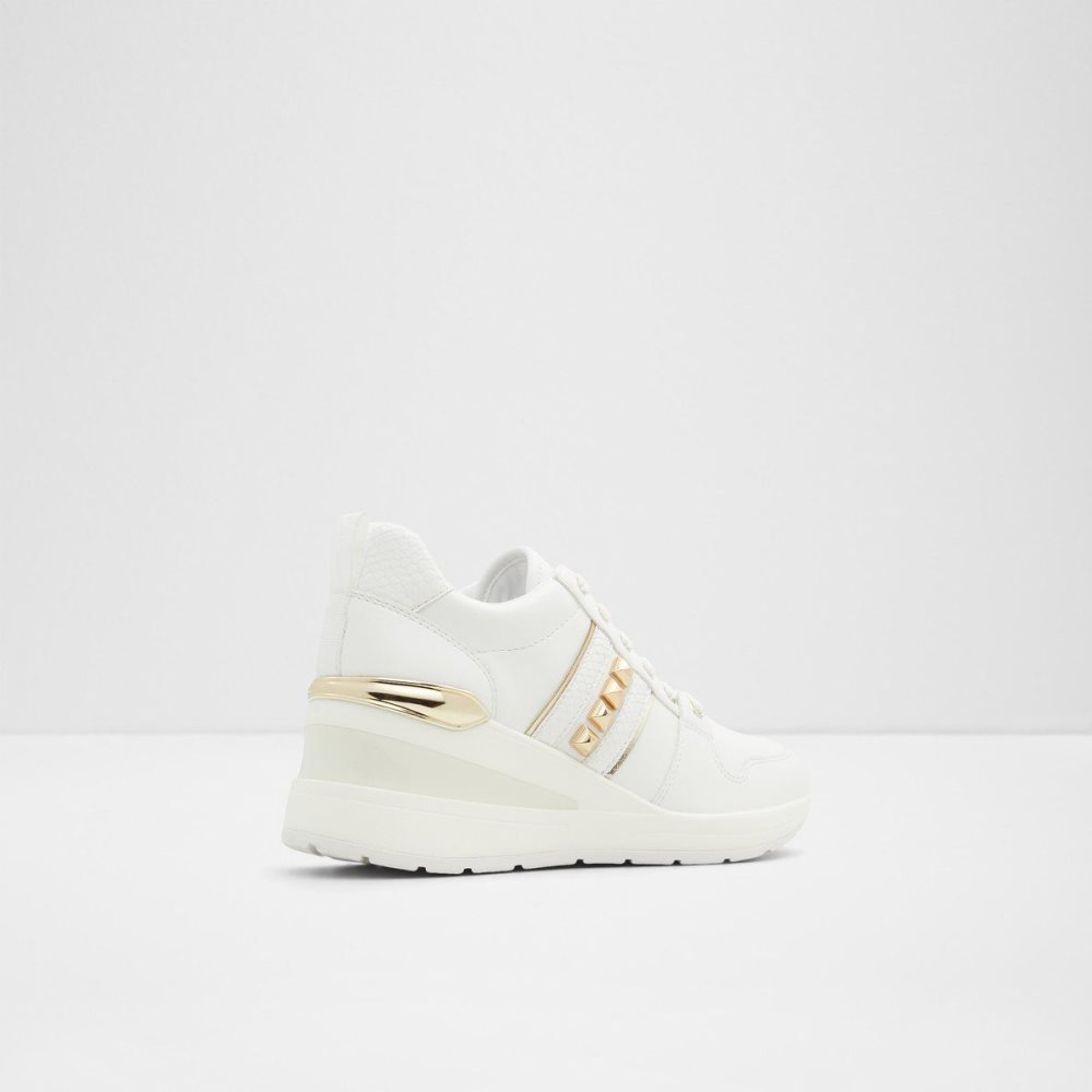 Női Aldo Larose Wedge sneaker - Wedge heel Sportcipő Fehér | 498-JOIFZQ