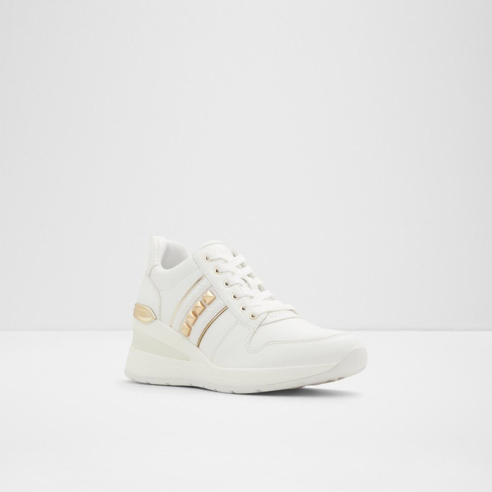Női Aldo Larose Wedge sneaker - Wedge heel Sportcipő Fehér | 498-JOIFZQ