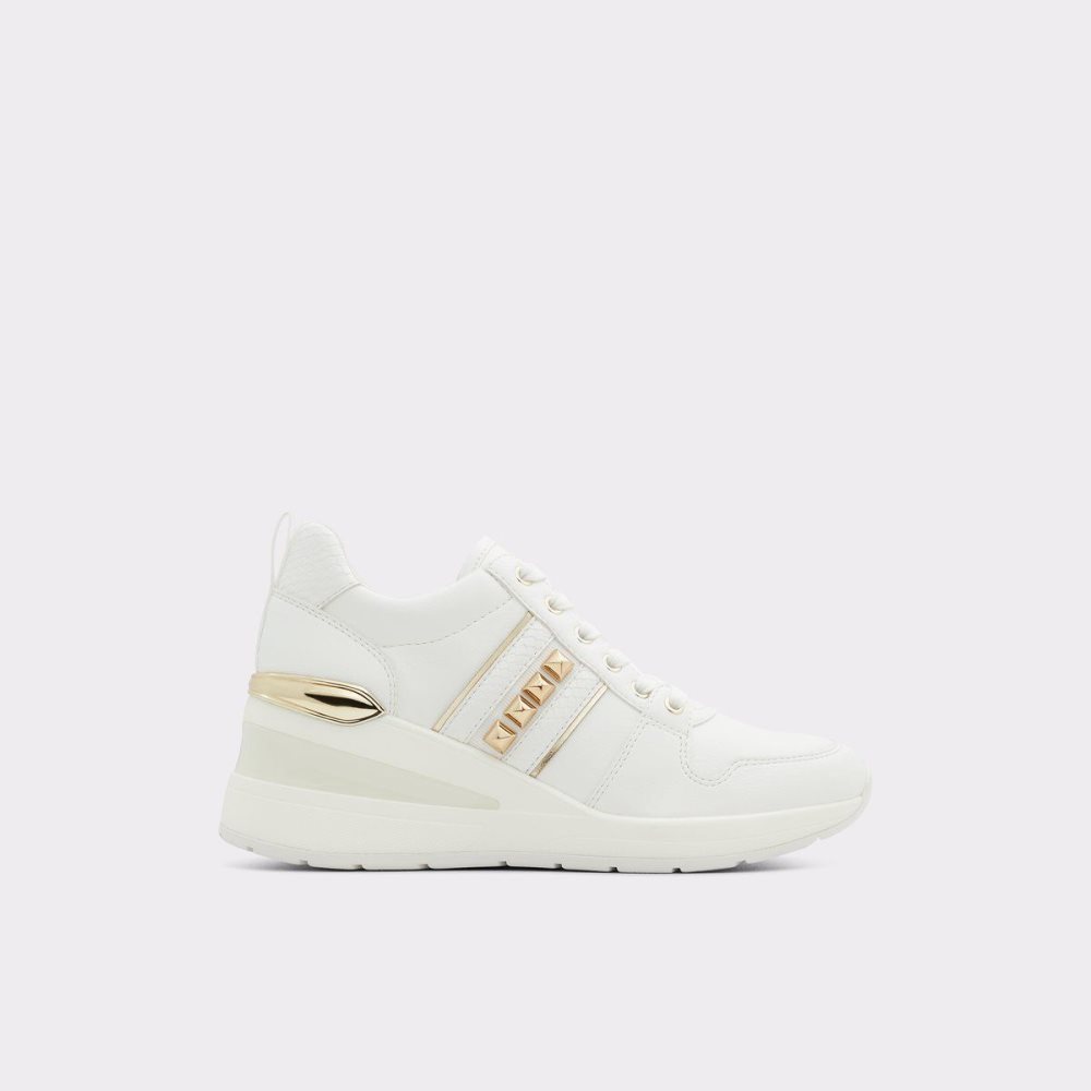 Női Aldo Larose Wedge sneaker - Wedge heel Sportcipő Fehér | 498-JOIFZQ