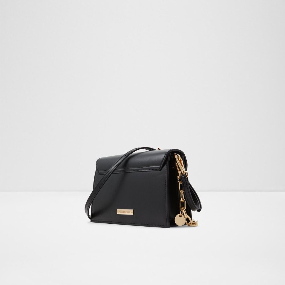 Női Aldo Lastours Crossbody clutch Crossbody Táska Fekete | 648-XTLVAU