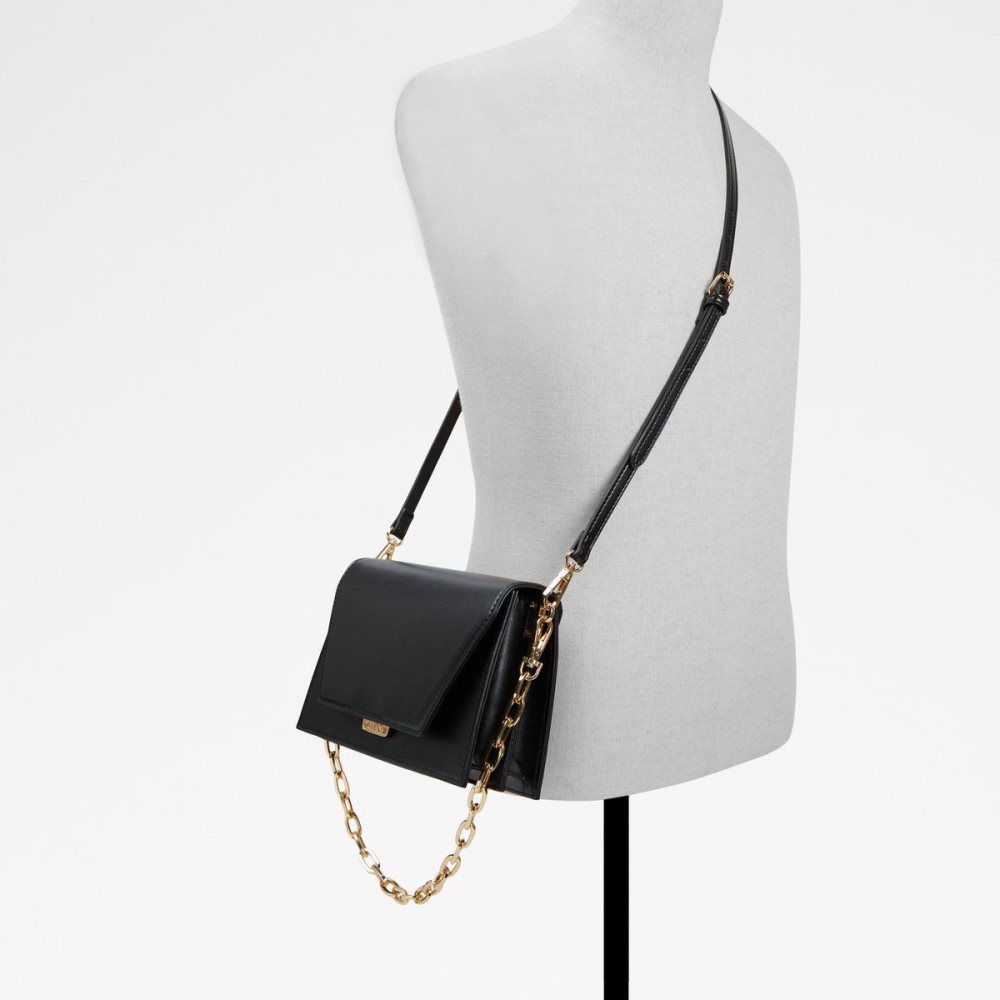 Női Aldo Lastours Crossbody clutch Crossbody Táska Fekete | 648-XTLVAU