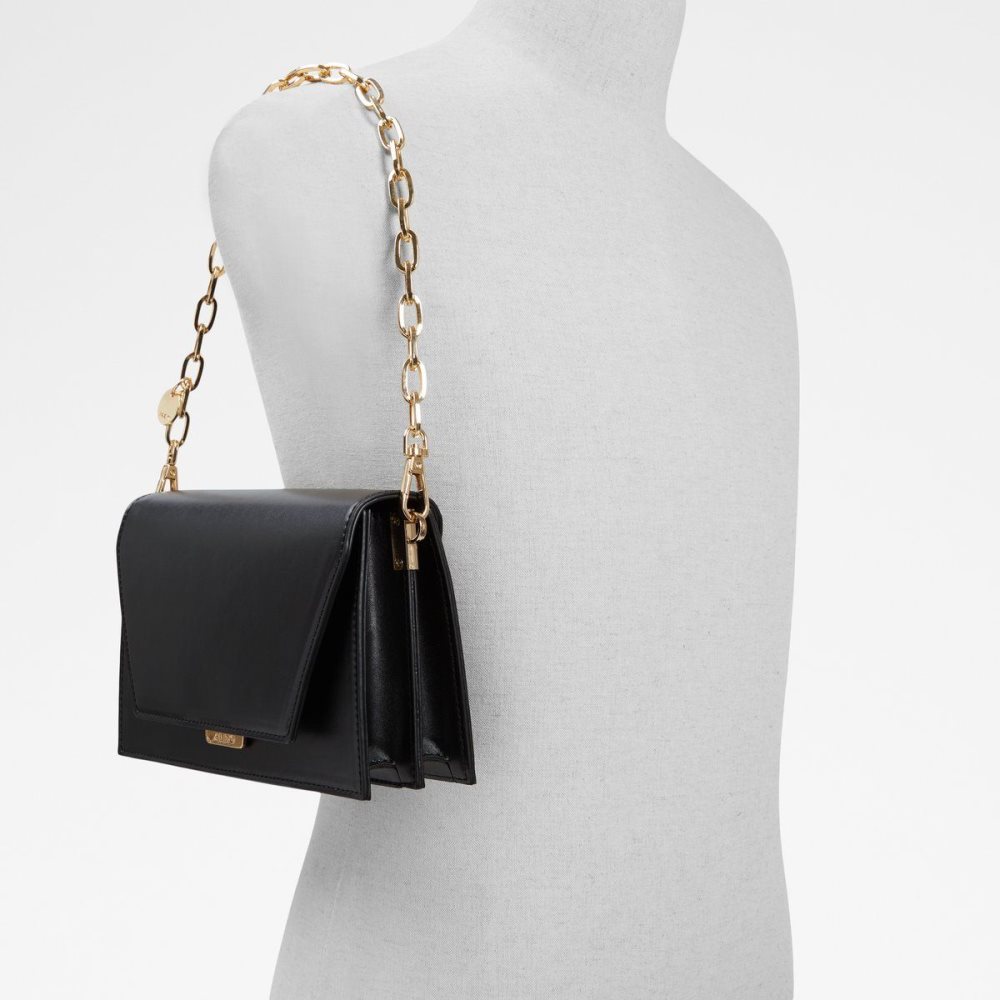 Női Aldo Lastours Crossbody clutch Crossbody Táska Fekete | 648-XTLVAU