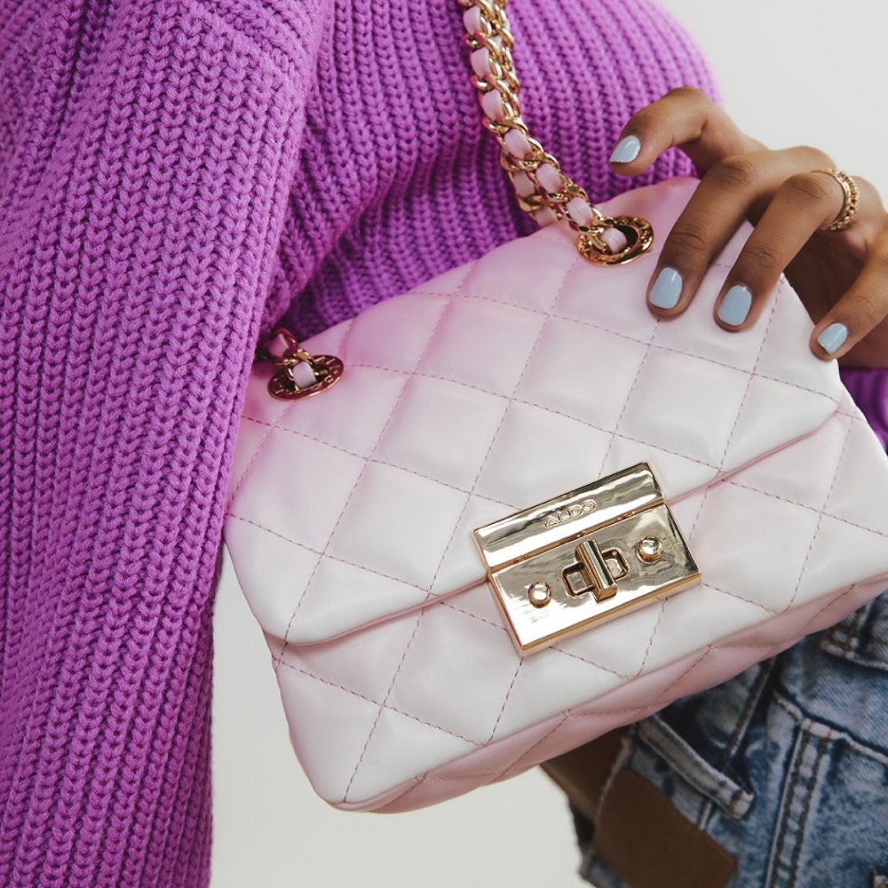 Női Aldo Latisse Crossbody bag Crossbody Táska Rózsaszín | 207-HLFNVS