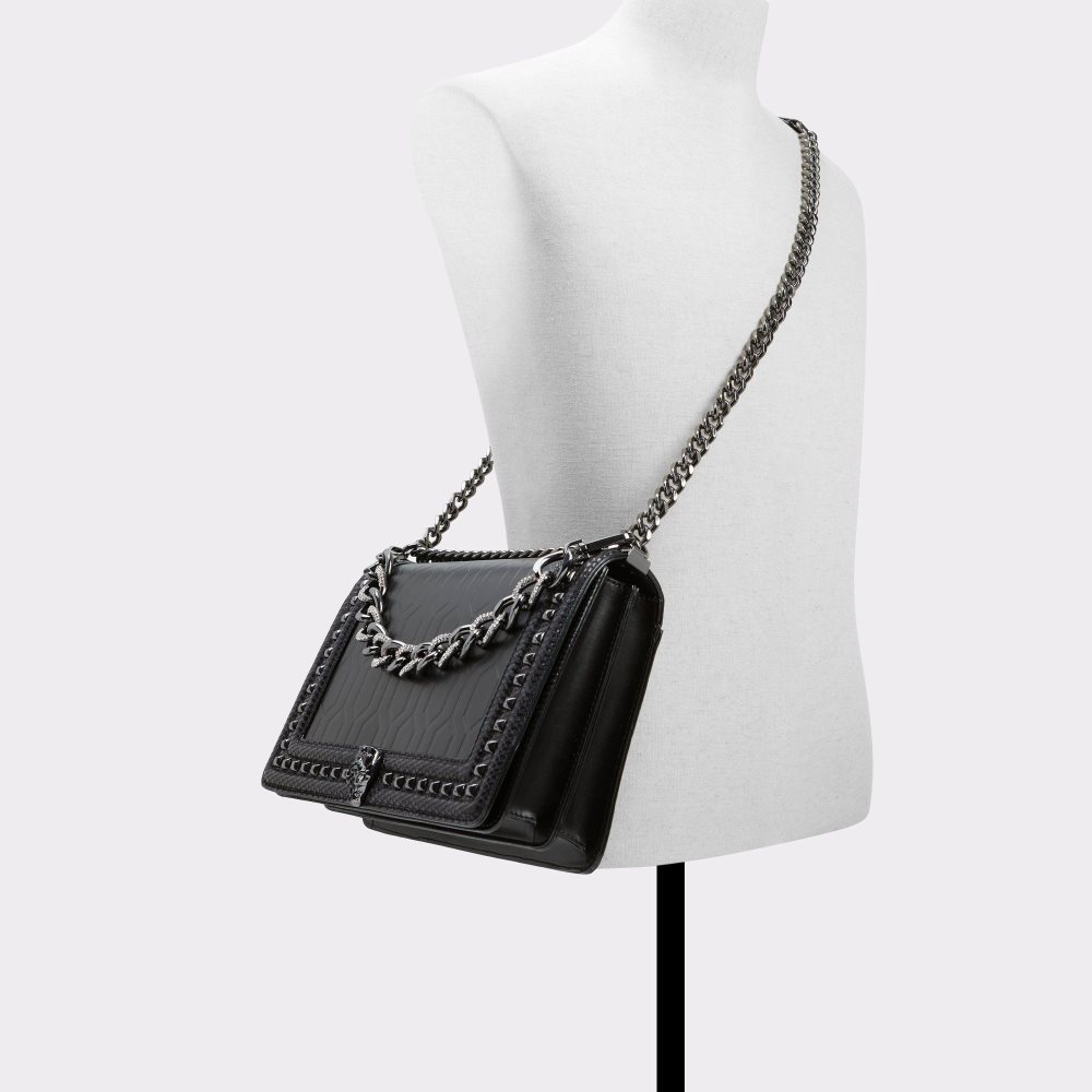 Női Aldo Legiwan Crossbody Táska Fekete | 375-HTDSCG