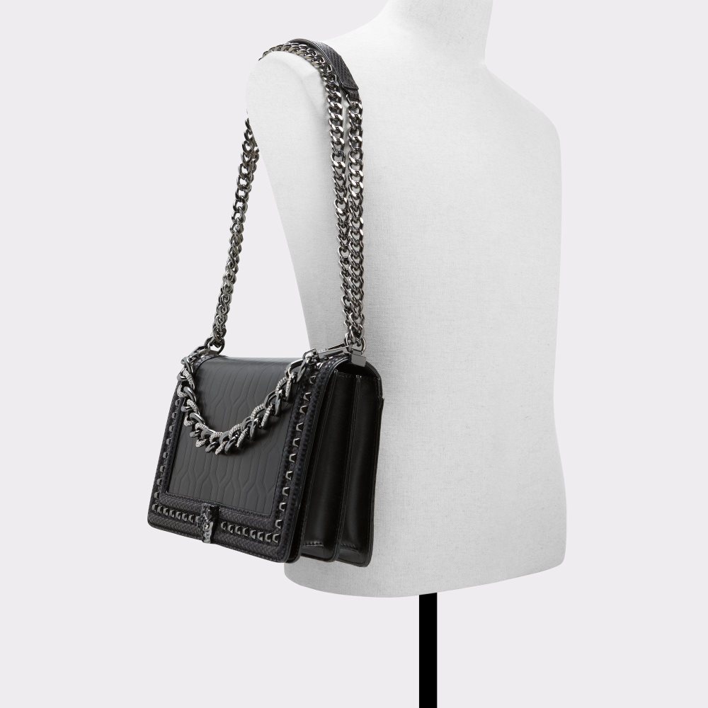 Női Aldo Legiwan Crossbody Táska Fekete | 375-HTDSCG
