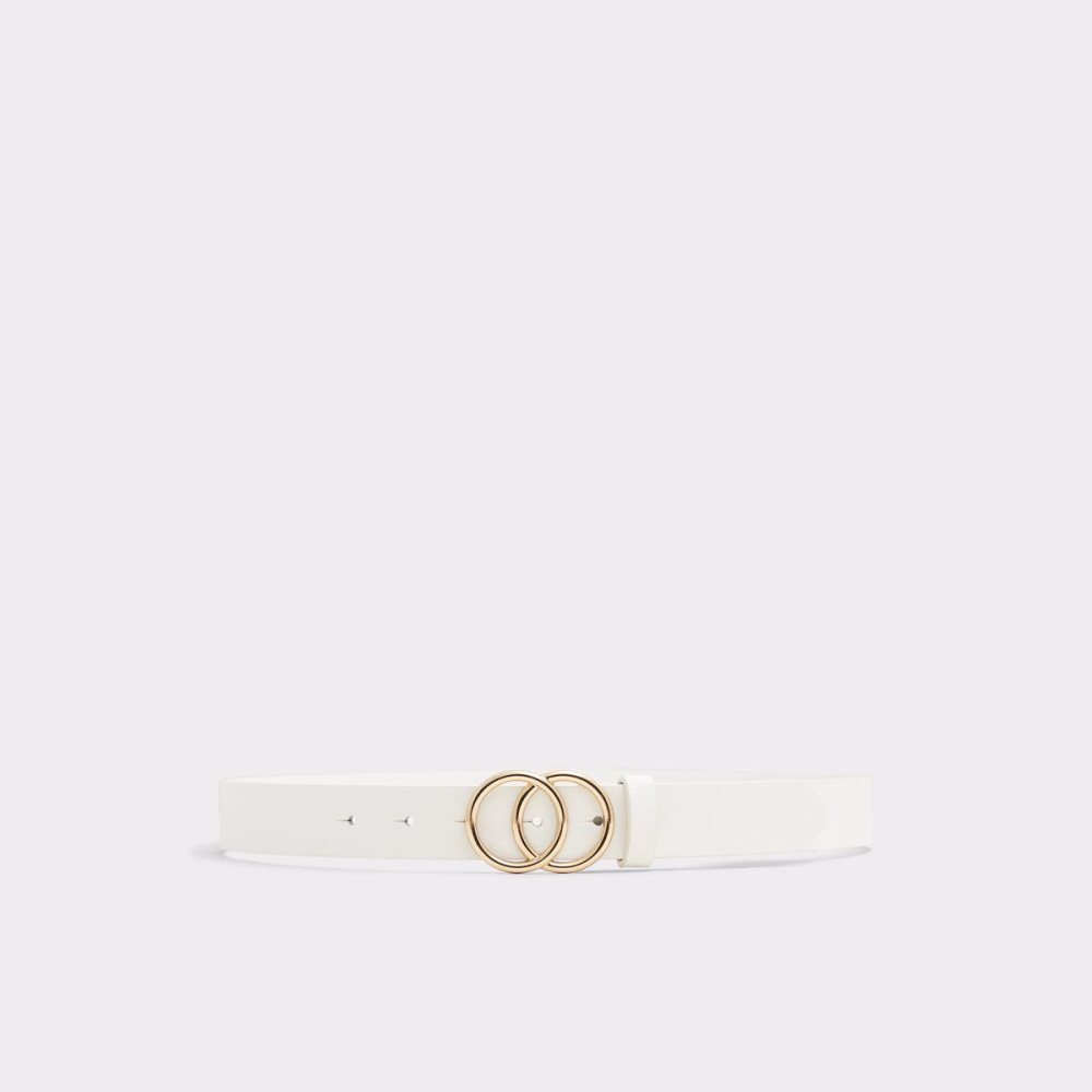 Női Aldo Lilywynd Belt Öv Fehér | 785-QRUWYJ